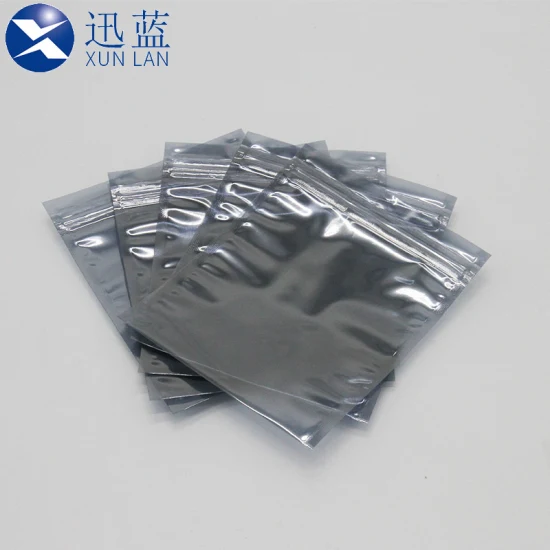 Material personalizado de APET/PE para sacos de proteção estáticos do ESD de componentes eletrônicos sensíveis anti