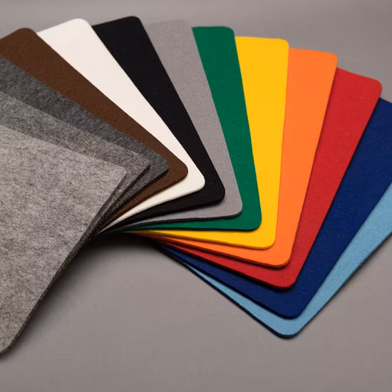 Feltro 100% fibra de poliéster algodão acústico material absorvente de som estúdio de gravação de escritório